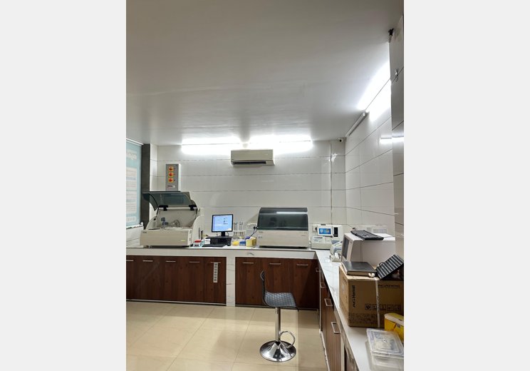 Hamad Medical Laboratory Interior